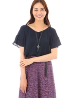 ブロークンサテン/ネイビー(120)