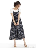 キャミマキシOP+Tシャツset 2/クロ