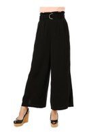 ベルト付きスリットワイドPT/MUSTARD