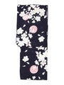 桜×手毬柄浴衣/ベージュ