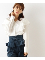 ブロードビクトリアシャツ/ホワイト(001)