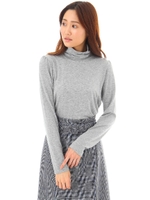 テンセルウォッシャブル天竺カットソー/ライトグレー(020)