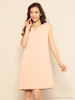 パールタックワンピース/ピンク