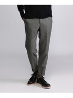 【Atelier line】ソフトツイードパンツ/グレー(013)