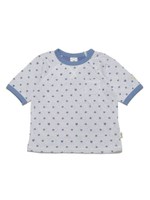 スタージャガード kids Tシャツ/BLU