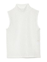 ハイネックノースリーブトップス/PNK