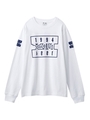 FUSED LOGO L/S REGULAR TEE/ホワイト