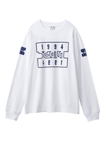 FUSED LOGO L/S REGULAR TEE/ホワイト
