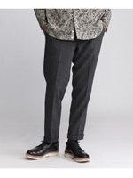 Super120'Sサキソニーパンツ/チャコールグレー(014)