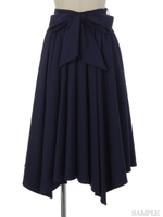 Winterイレヘムスカート/紺