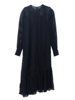 レースロングワンピース/black