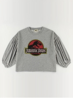 ・ユニバーサルクロップドプルオーバー/杢グレー