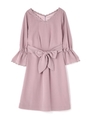 エンブロイダリーキャンディースリーブワンピース/モーヴピンク2(092)