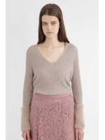 カリーナVネックニット/CHALK(030)