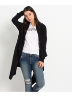 ショールトッパーカーディガン/ブラック(019)