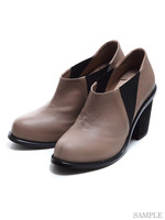 サイドゴアローカットブーティー