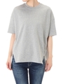 【AZUL by moussy】スリット半袖プルオーバー [MOOK掲載]  97001/T.GRY