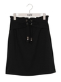 タッセルリボンベルトスカート/ブラック