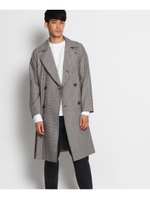 ツカチェックコートカジュアル/ベージュ(252)