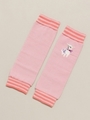 BABY こひつじジャガード レッグウォーマー/ピンク