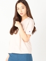 Champion VネックTシャツ/ピンク系