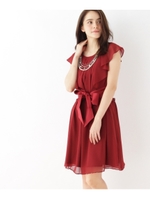 Dorry Doll フリル袖3WAYワンピース/レッド(062)