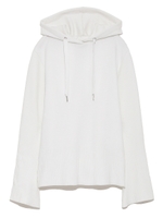 ベルスリーブニットフードプルオーバー/GRY