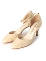Sophia collection ストラップパンプス/ライトベージュ(051)