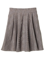 ・スキスカミニスカート/グレンチェック