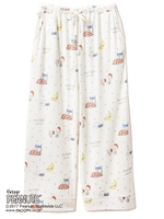 【PEANUTS】ベッドルームロングパンツ/OWHT