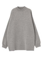 バルキーハイネックニットワンピース/GRY