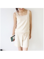 ニットセットアップ/ブラック