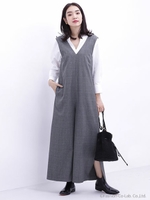 チェックサロペット/パターン2