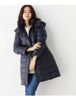 ナイロンAラインダウンコート/ブルー系(094)