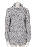 MIX Color Knit TOP/L/BEG