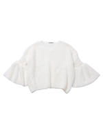 BALLOON SLEEVE TOP/ホワイト