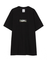 TACHIKAWA CAMO BOX LOGO S/S TEE/ブラック