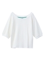 WAFFLE RAGLAN TEE/ホワイト