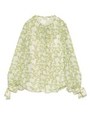 シフォンブラウス/YEL
