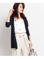 [S]リルファーフライスカーディガン/ブルー系(094)