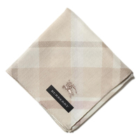 2015SS 新作 新品 バーバリー ハンカチ d-000431 ベージュ系 メンズ レディース