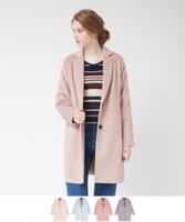 88cm丈シャギーチェスターコート