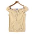 Tシャツ　カットソー 38 バーバリーブルーレーベル 58734 BURBERRY BLUE LABEL ベージュ系 レディース