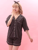 WC/ドット柄パジャマセット