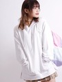 WEGO/サイドスリットビッグプルパーカー