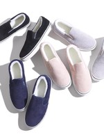 WEGO/コーデュロイボアスリッポン