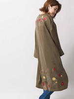 WEGO/サテン刺繍ガウン
