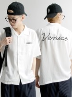 WEGO/テンセル刺繍シャツ