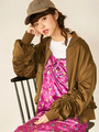 WEGO/ドロストスリーブブルゾン