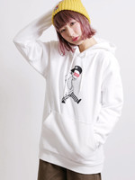 WEGO/ヒューマンボックスプルパーカー